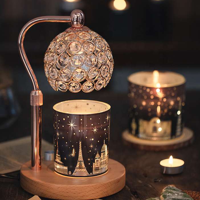 Soy wax LED Light Candle Luxury Custom Scented Candle For Valentine's Day Home Decoration candles Gifting By Julia M