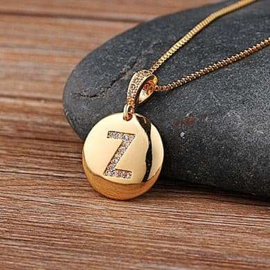 Sparkling Letter Pendant Letter Pendant gifting by julia m Z