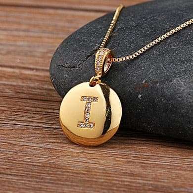 Sparkling Letter Pendant Letter Pendant gifting by julia m I