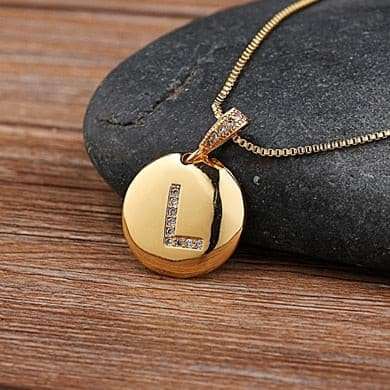 Sparkling Letter Pendant Letter Pendant gifting by julia m