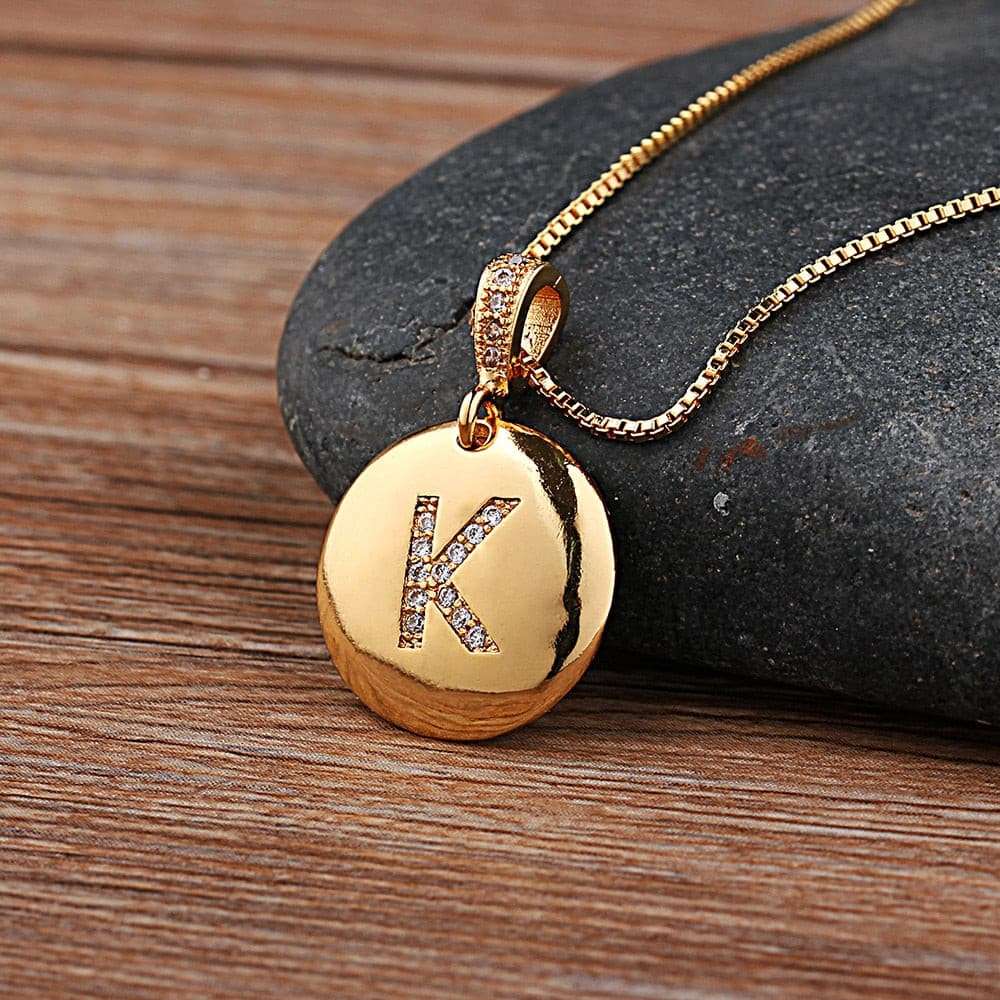Sparkling Letter Pendant Letter Pendant gifting by julia m