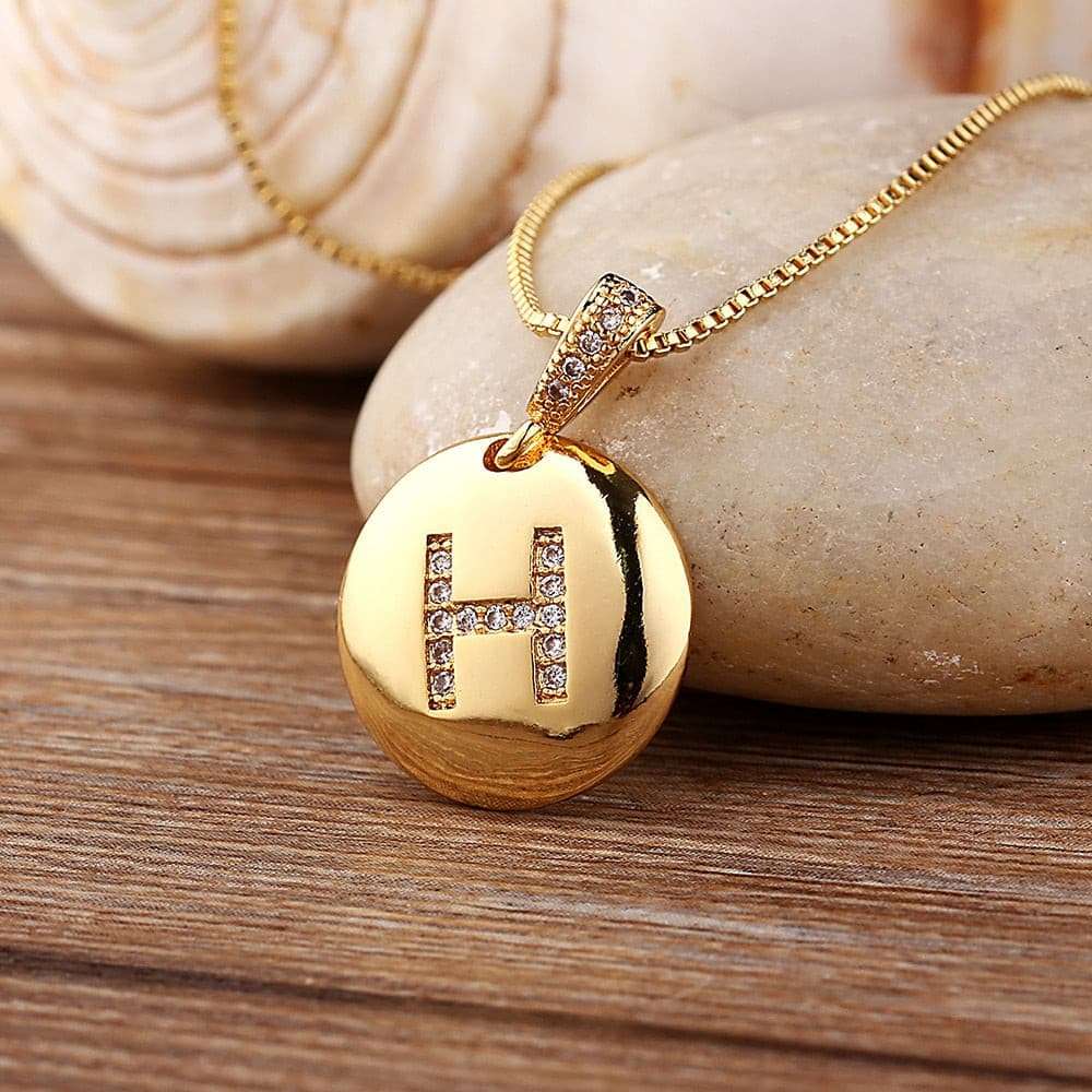 Sparkling Letter Pendant Letter Pendant gifting by julia m