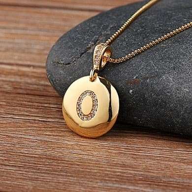 Sparkling Letter Pendant Letter Pendant gifting by julia m O