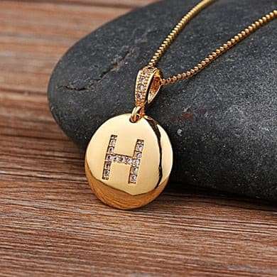 Sparkling Letter Pendant Letter Pendant gifting by julia m H