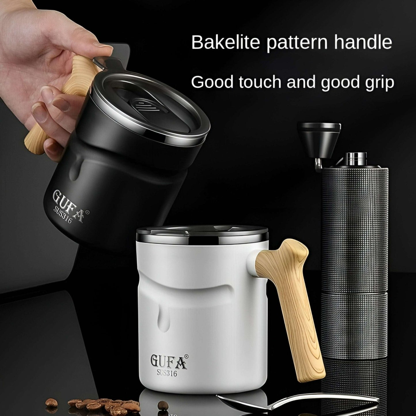 Stainless Steel Travel Mug - Keep Your Drinks Safe and Secure On-The-Go with this Anti-Drop & Anti-Scald Cup Mugs gifting by julia m