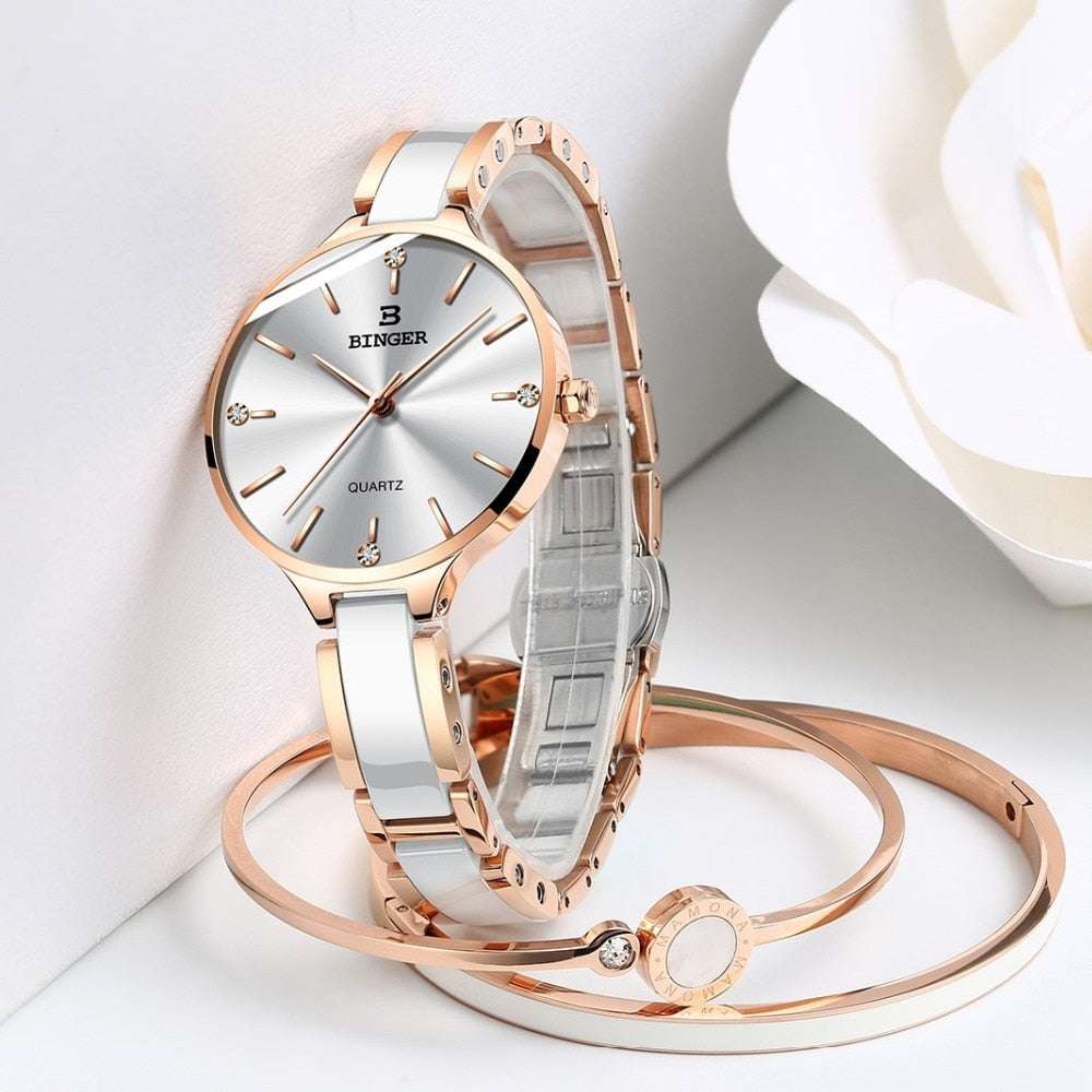 Switzerland Luxury Watch Bracelet Bangle Set jewelry sets gifting by julia m