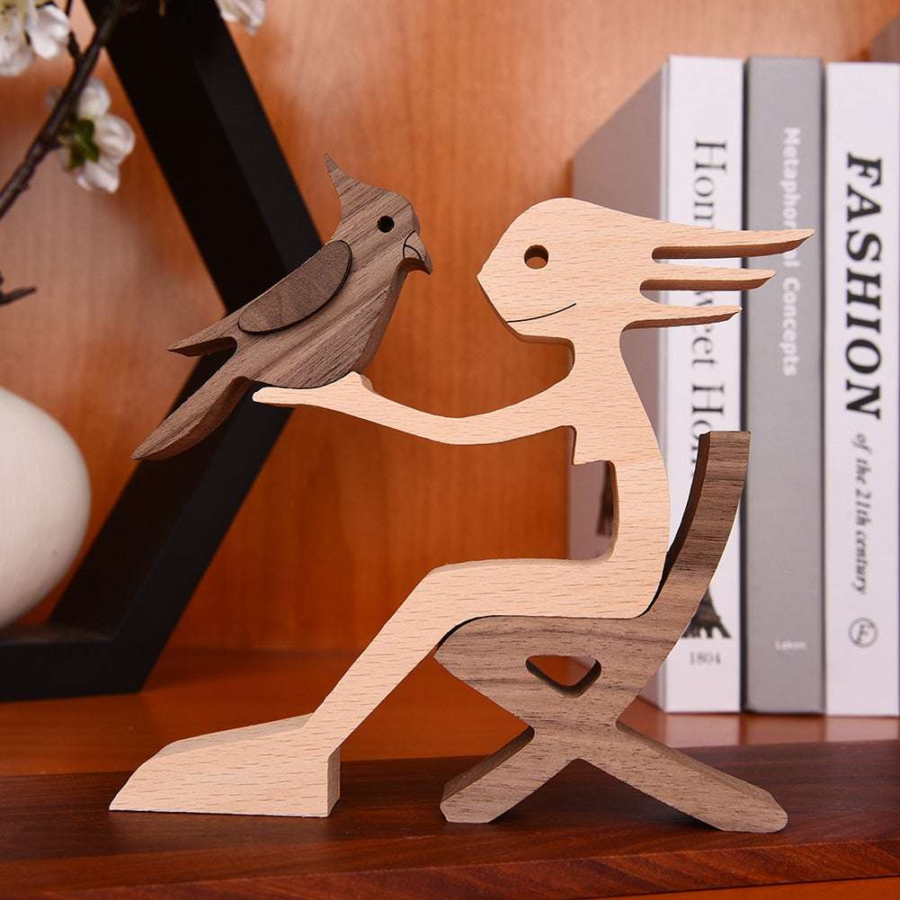 Traditional Chinese Wooden Figurines Traditional Chinese Wooden Figurines gifting by julia m