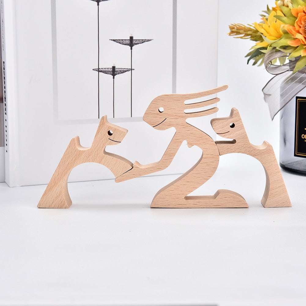 Traditional Chinese Wooden Figurines Traditional Chinese Wooden Figurines gifting by julia m GPL00082