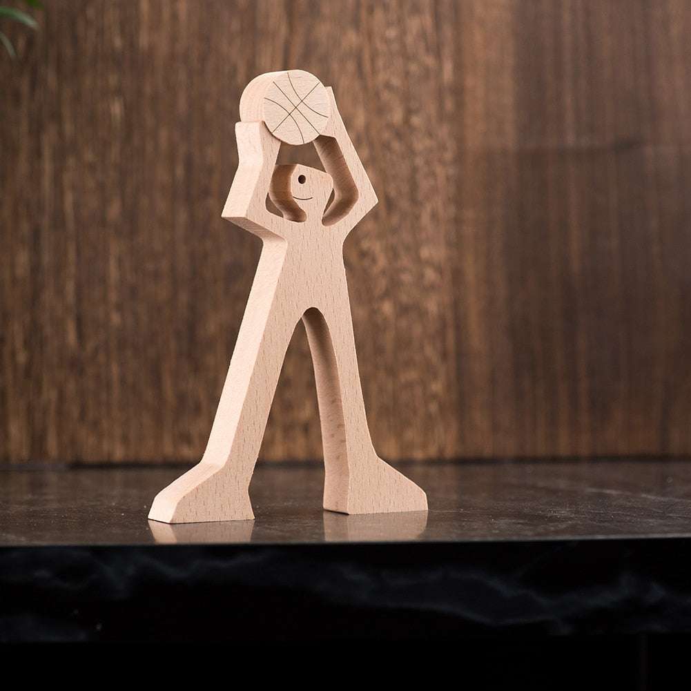 Traditional Chinese Wooden Figurines Traditional Chinese Wooden Figurines gifting by julia m GPL00108