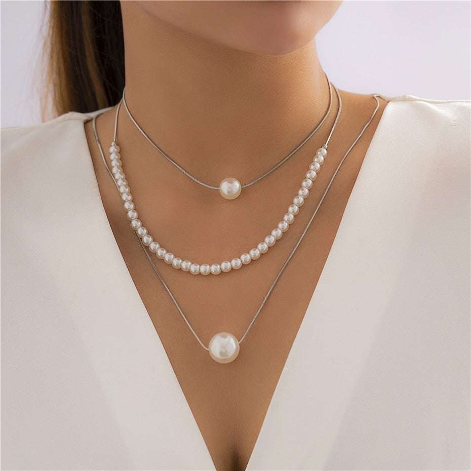 Vintage Baroque Pearl Heart Buckle Pendant Necklace Necklaces Gifting By Julia M