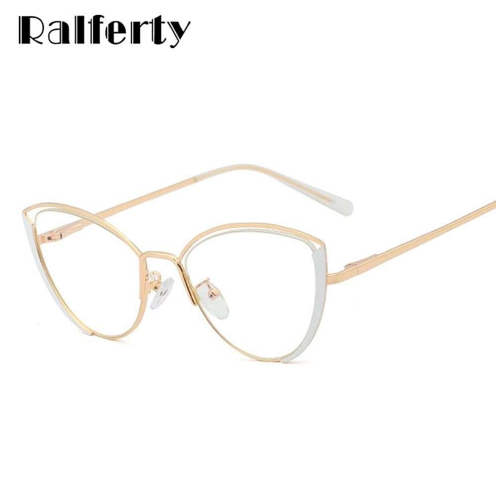 Vintage Vision: Customizable Retro Cat Eye Glasses for Women Sunglasses gifting by julia m