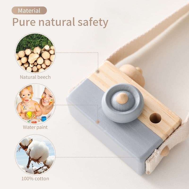Wooden Baby Camera Toy Puzzles gifting by julia m