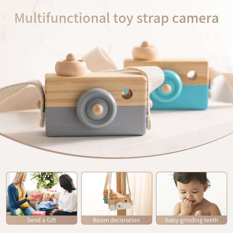 Wooden Baby Camera Toy Puzzles gifting by julia m