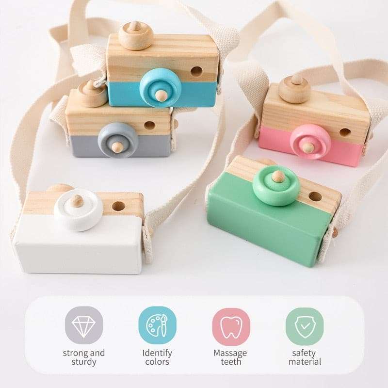 Wooden Baby Camera Toy Puzzles gifting by julia m