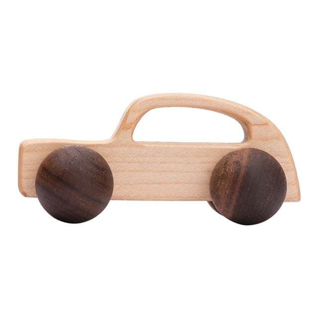 Wooden Cartoon Car Blocks - Fun and Educational Montessori Toys car educational montessori toy wood blocks gifting by julia m