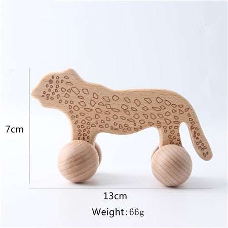 Wooden Cartoon Car Blocks - Fun and Educational Montessori Toys car educational montessori toy wood blocks gifting by julia m