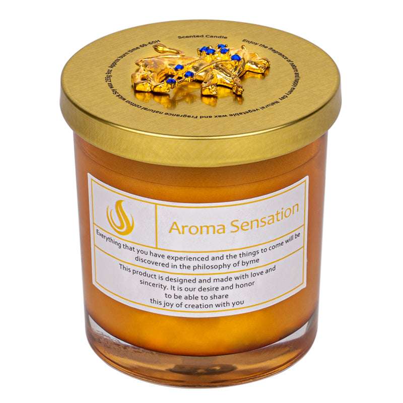 Zodiac Custom Scented Soy Wax Candle candles Gifting By Julia M