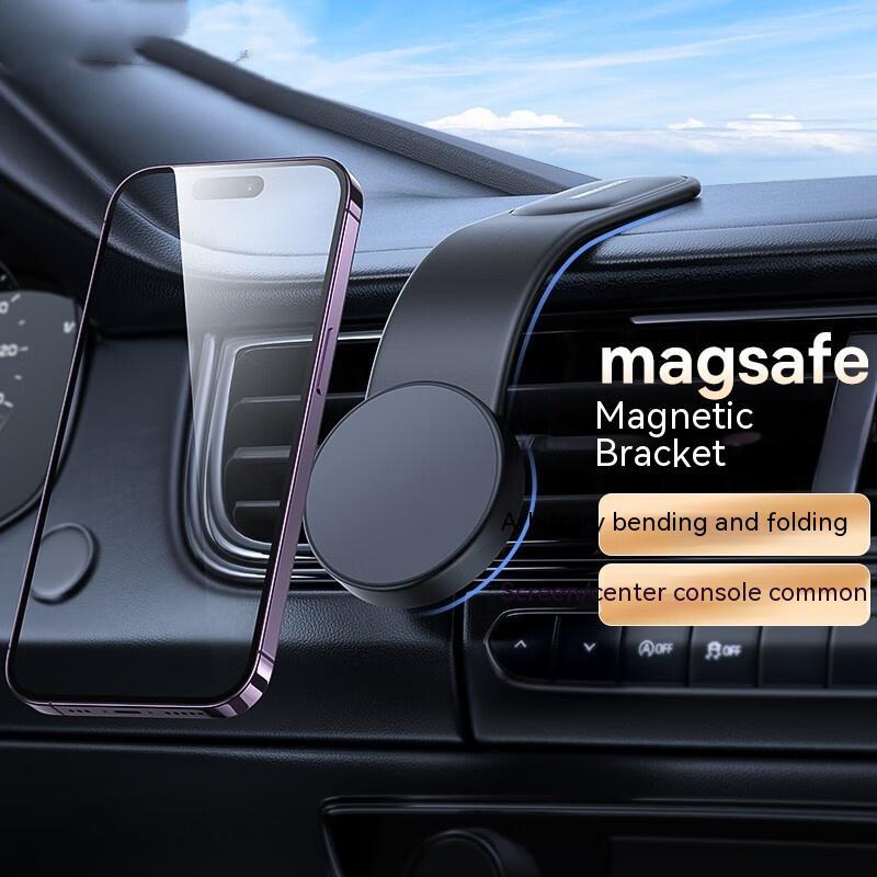 Baseus 15W Magnetic Bendable Car Phone Holder Charger 🚗 Magnetic Bendable Car Mobile Phone Holde Gifting By Julia M   