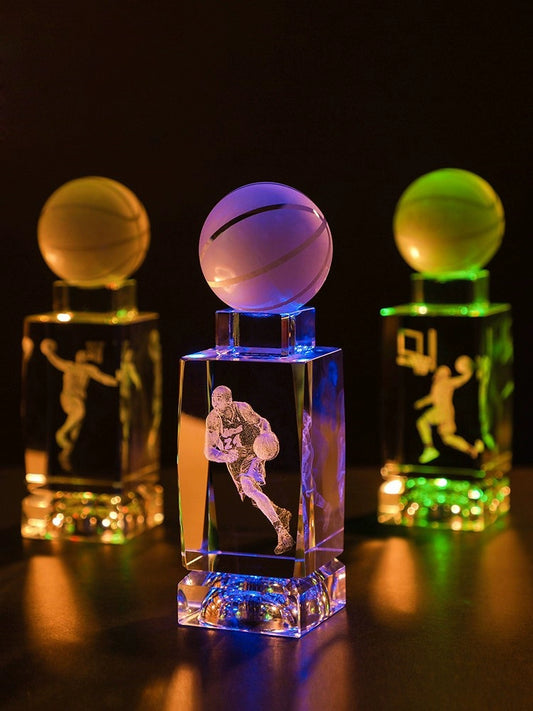 Luminous Crystal Brothers James Harden Kobe Ornaments  gifting by julia m   