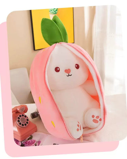 Soothing Transformation Bunny Girl Pillow Stuffed Toy