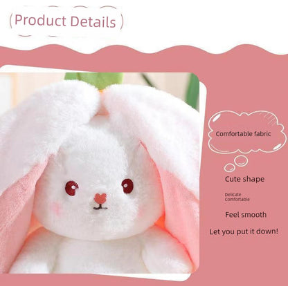 Soothing Transformation Bunny Girl Pillow Stuffed Toy gifting by julia m