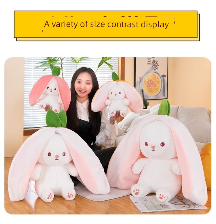 Soothing Transformation Bunny Girl Pillow Stuffed Toy