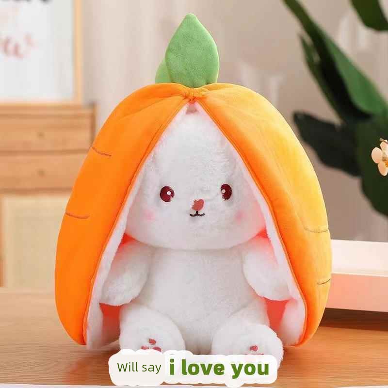 Soothing Transformation Bunny Girl Pillow Stuffed Toy