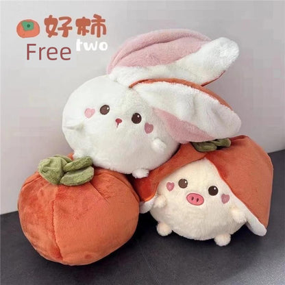 Soothing Transformation Bunny Girl Pillow Stuffed Toy