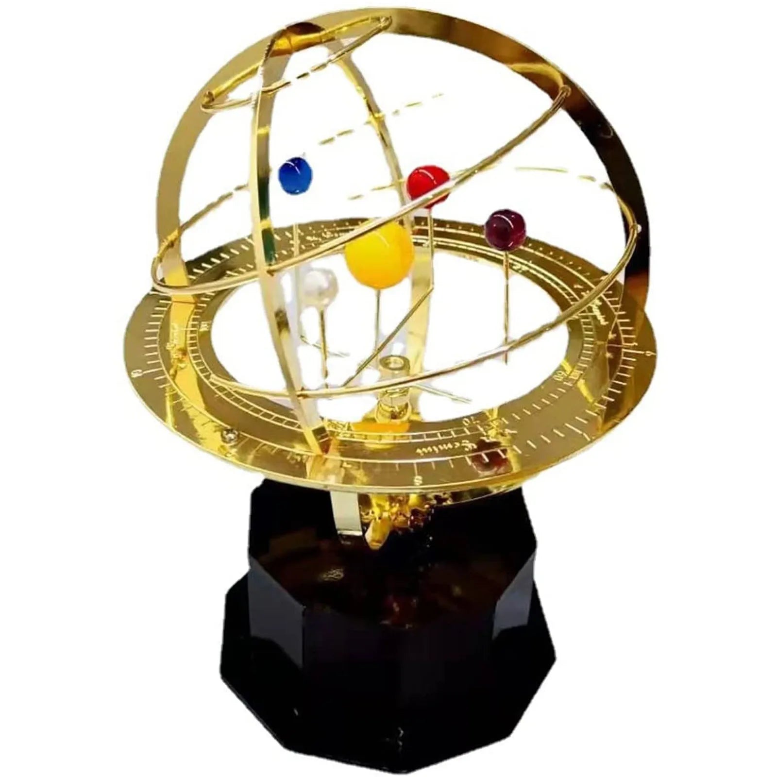 Rotating Solar System Metal Ornament for Indoor Decoration Science Art Decoration gifting by julia m   