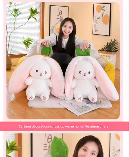 Soothing Transformation Bunny Girl Pillow Stuffed Toy