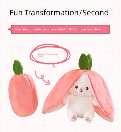 Soothing Transformation Bunny Girl Pillow Stuffed Toy