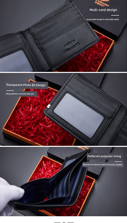 FL Armani Leather Gift Box Men Wallet  gifting by julia m   