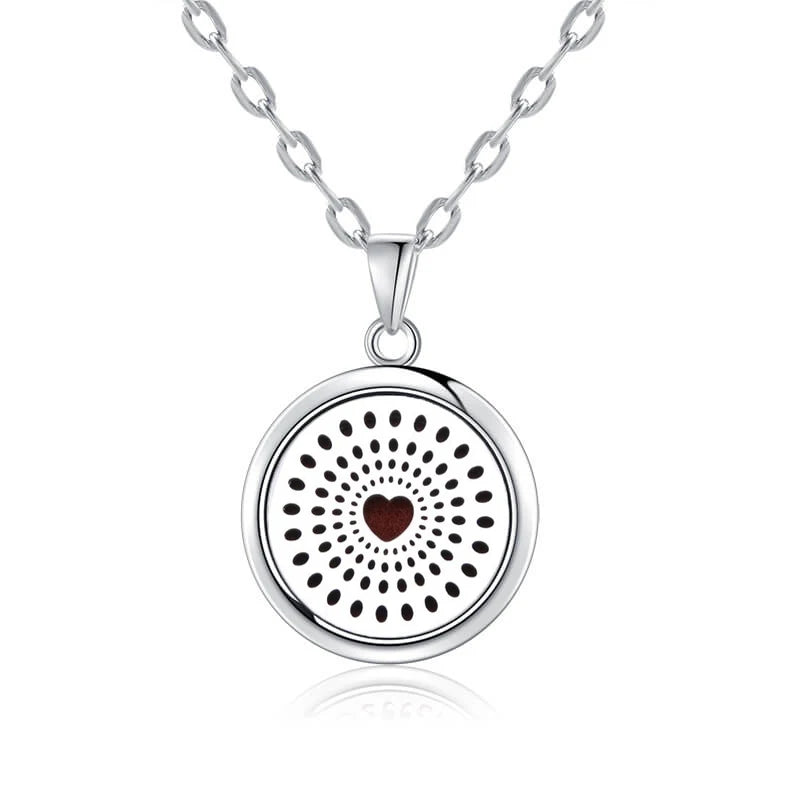 New Tree Of Life Aromatherapy Necklace Stainless Steel Essential Oil Diffuser Amulet Perfume Locket Pendant Women Jewelry Gift  gifting by julia m N2732-17  