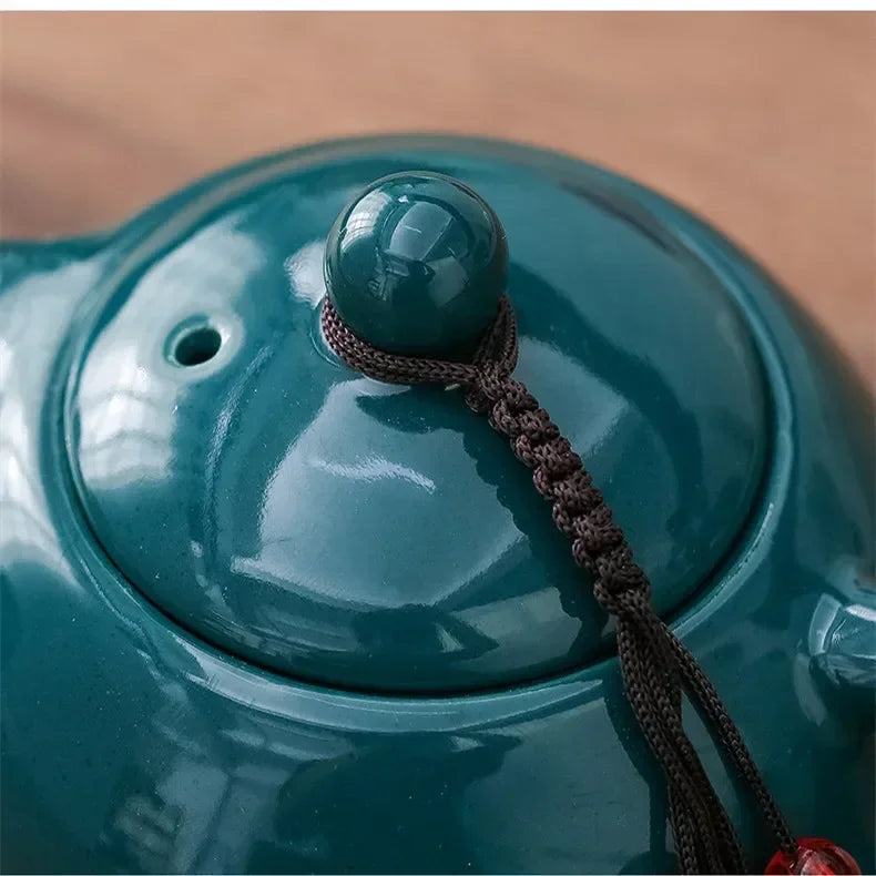 KungFu Tea Set Incense Burner Gift Box Ceremony One Pot Four Cups Can Sandalwood Incense Burner Chinese Ceramic Portable Tea Cup  gifting by julia m   