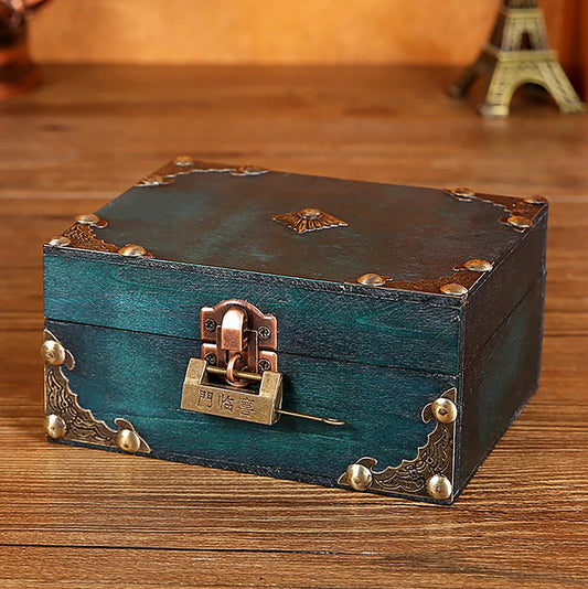 Antique Lock Jewelry Box 🗝️ - Gifting By Julia M