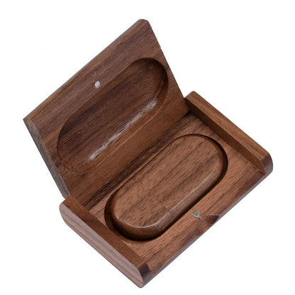 Wooden USB Flash Drive 4GB-64GB Custom LOGO Corporate Gift Flash Drive Memory stick Gifting By Julia M Walnut wood box 32GB CHINA