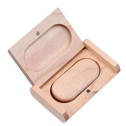 Wooden USB Flash Drive 4GB-64GB Custom LOGO Corporate Gift Flash Drive Memory stick Gifting By Julia M Maple wood box 32GB CHINA