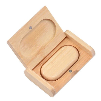 Wooden USB Flash Drive 4GB-64GB Custom LOGO Corporate Gift Flash Drive Memory stick Gifting By Julia M Bamboo box 32GB CHINA