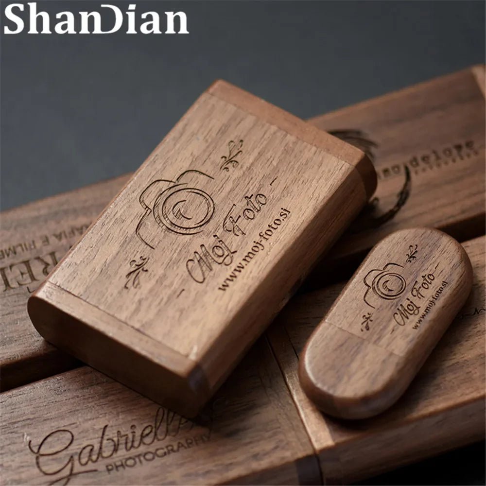 Wooden USB Flash Drive 4GB-64GB Custom LOGO Corporate Gift Flash Drive Memory stick Gifting By Julia M   