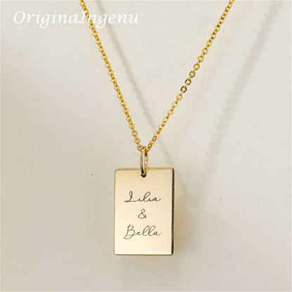 14K Gold Filled Customized Handmade Necklace - Gifting By Julia M