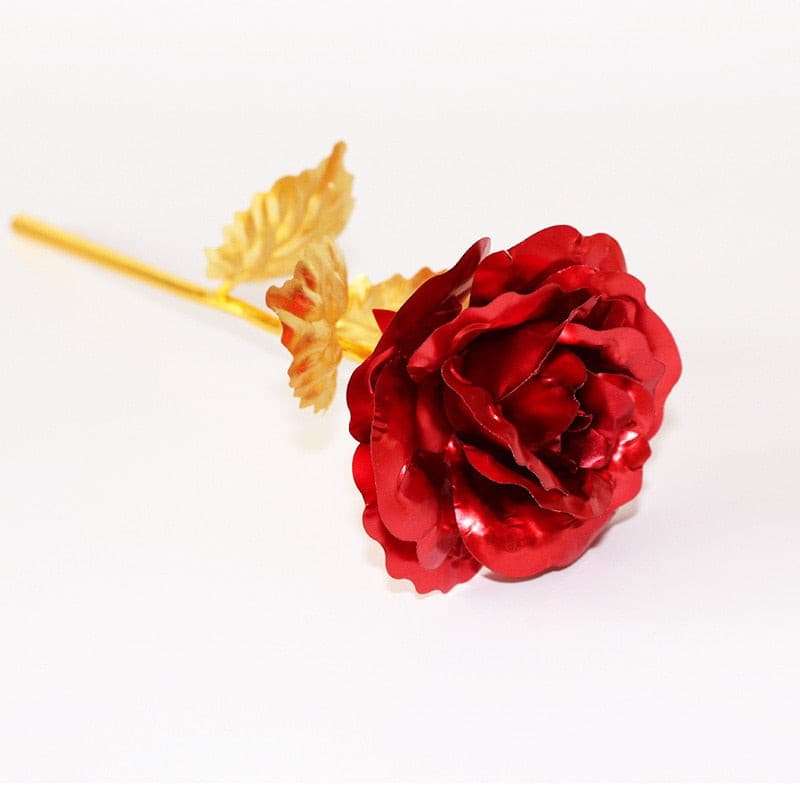 24k Gold Rose with Box - A Timeless Gift for Your Loved One - Elevate your Home Decor Game - Gifting By Julia M