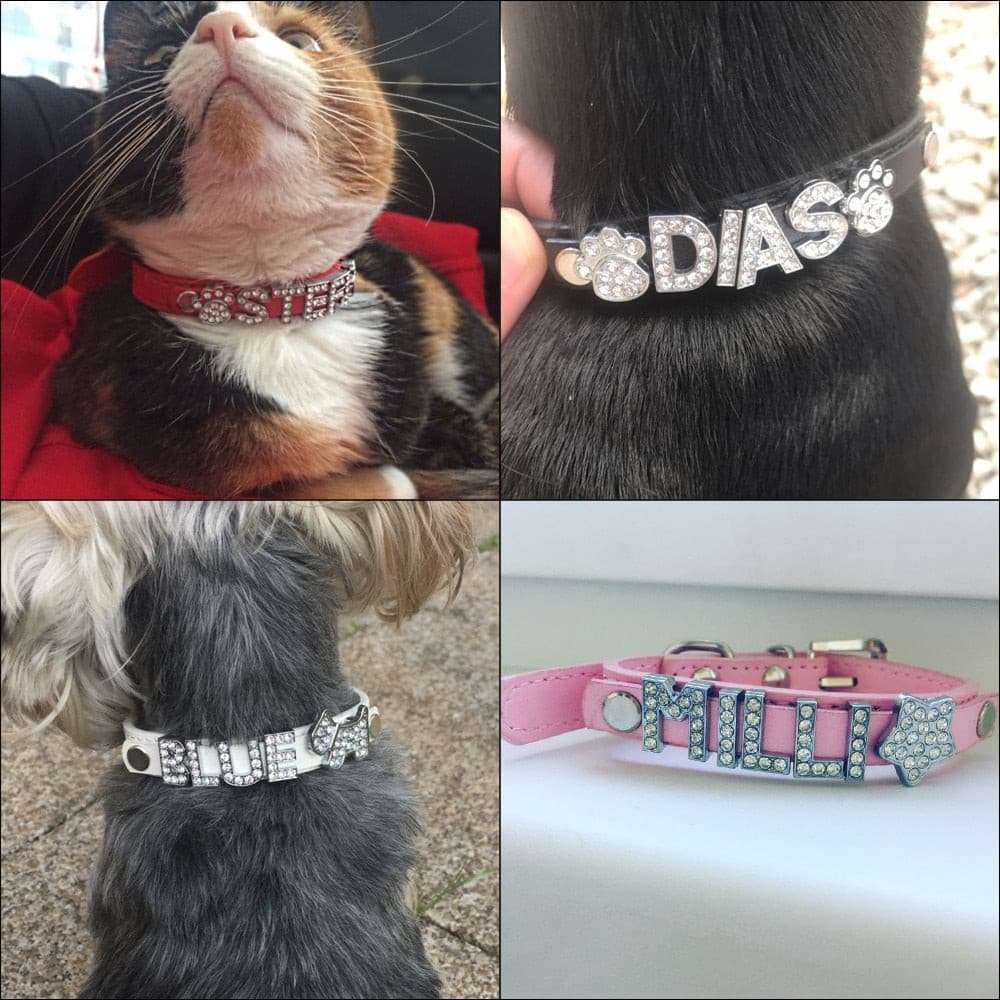 Bling Rhinestone Pet Collars - Gifting By Julia M