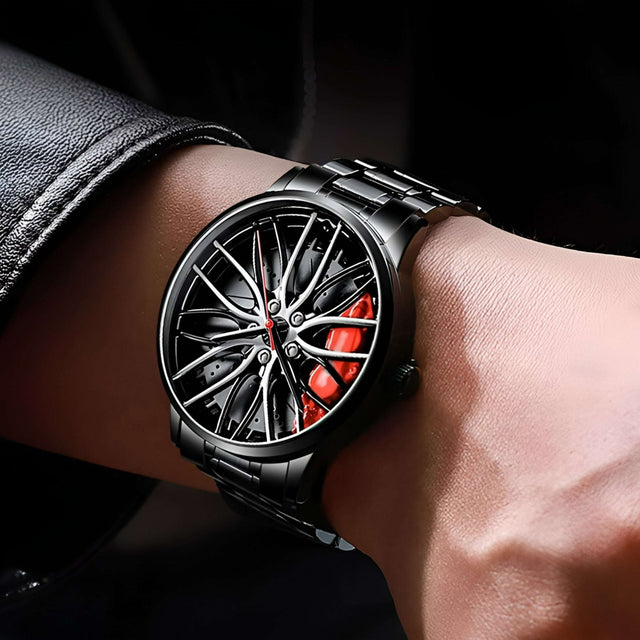 Car Wheel Watch - Limited Edition - Gifting By Julia M