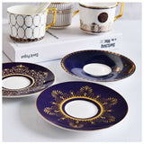 "Celadon Ceramic Coffee Cup Saucer Set - Gifting By Julia M