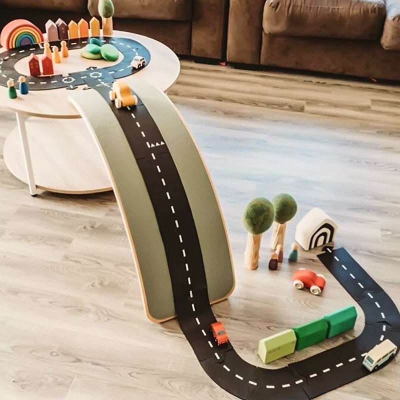 Children DIY Traffic Road Building Motorway - Gifting By Julia M
