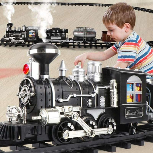 Classic Steam Train Set electric toys gifting by julia m   