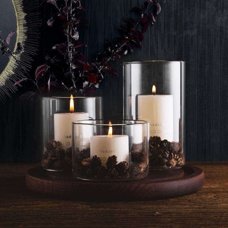 Clear Glass Votive Candle Holder Cup Candle holders Gifting By Julia M   