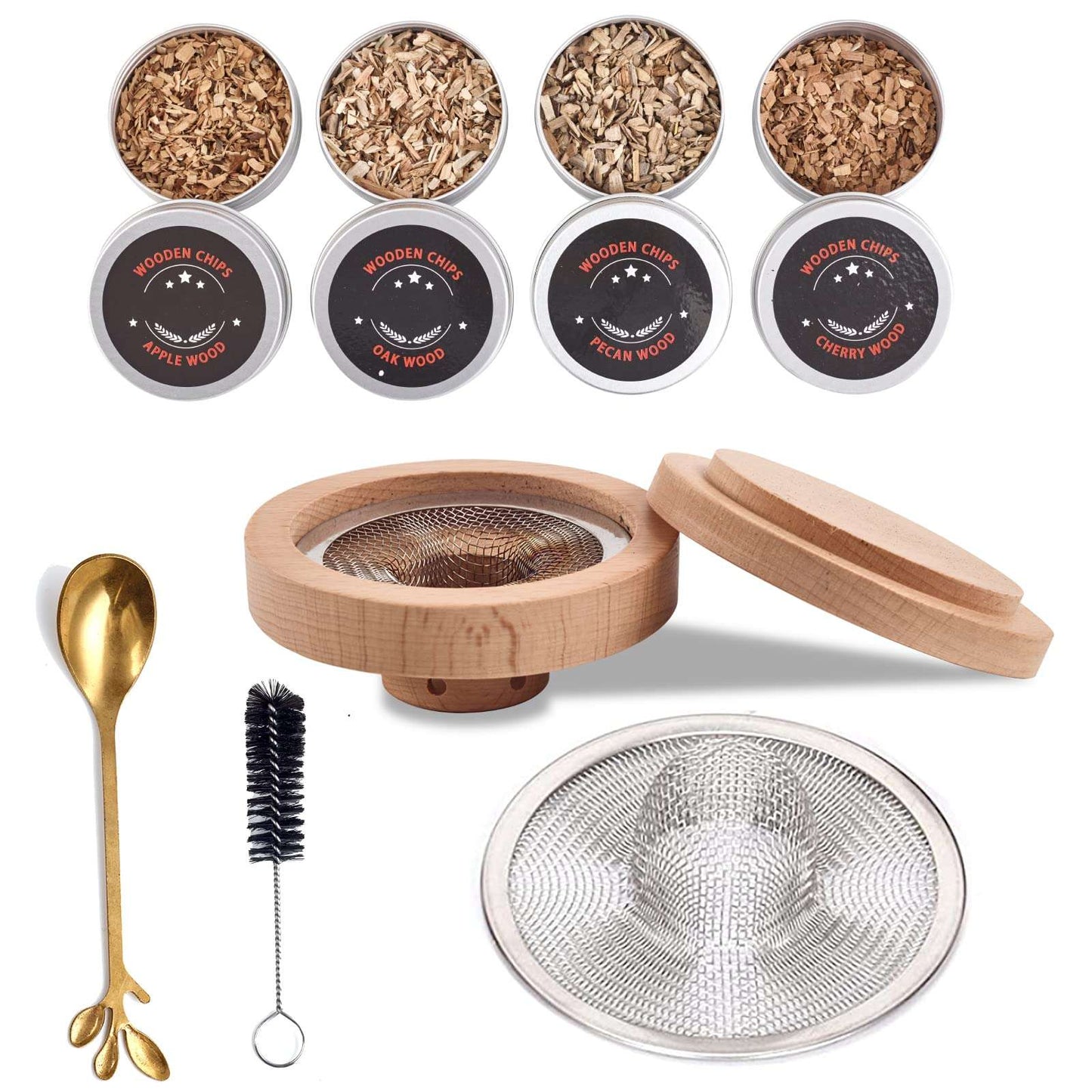 Cocktail Smoker Kit for Whiskey, Cheese and Flavor Drink barware gifting by julia m   