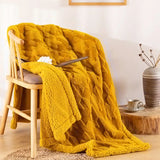 Cozy Plaid Winter Throw Blanket - Gifting By Julia M