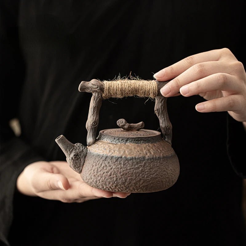 "Handmade Chinese Retro Ceramic Tea Tray 💖" creativity tea tray gifting by julia m   